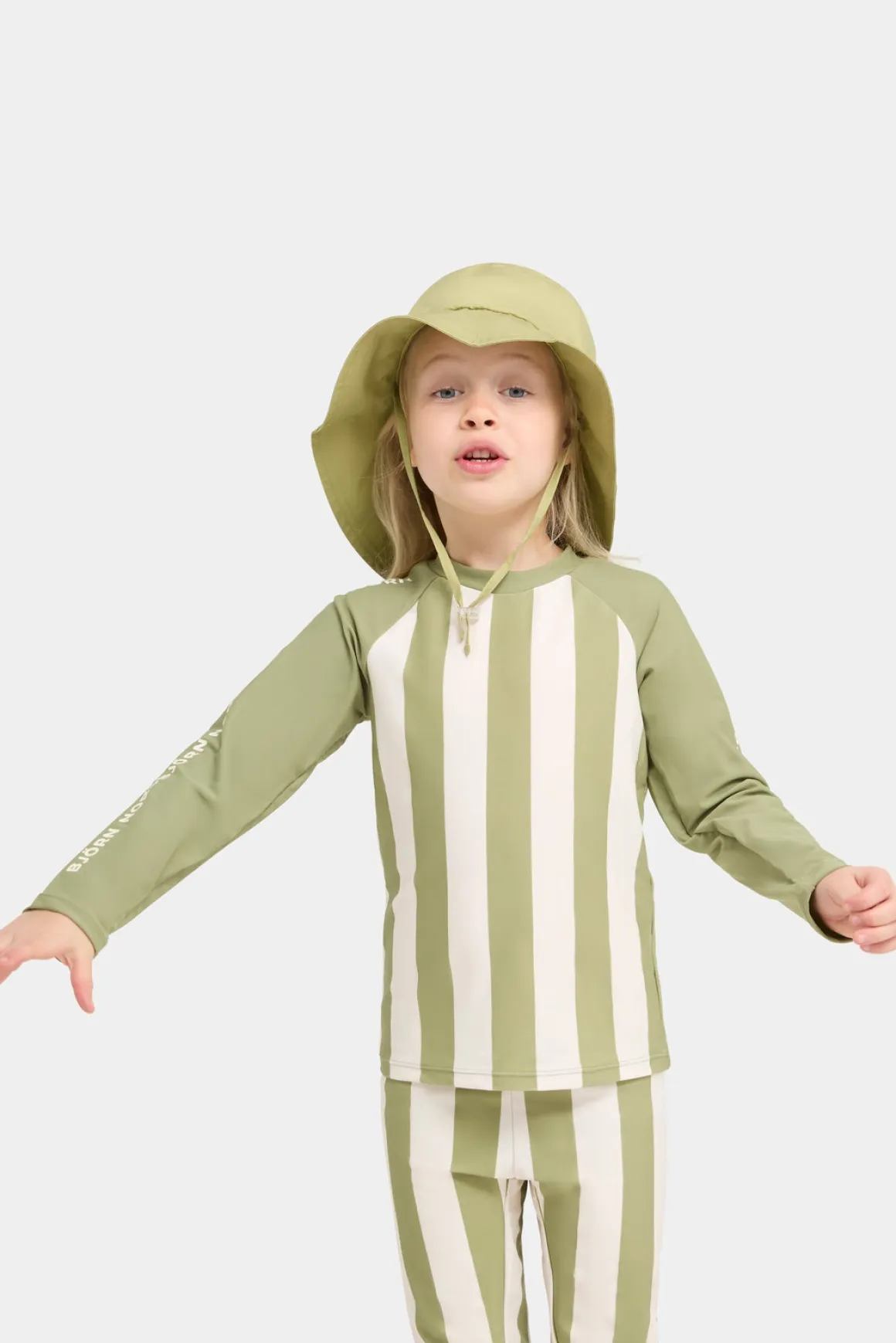 Nordbjörn Sandhamn UV-Sæt, Green Stripe