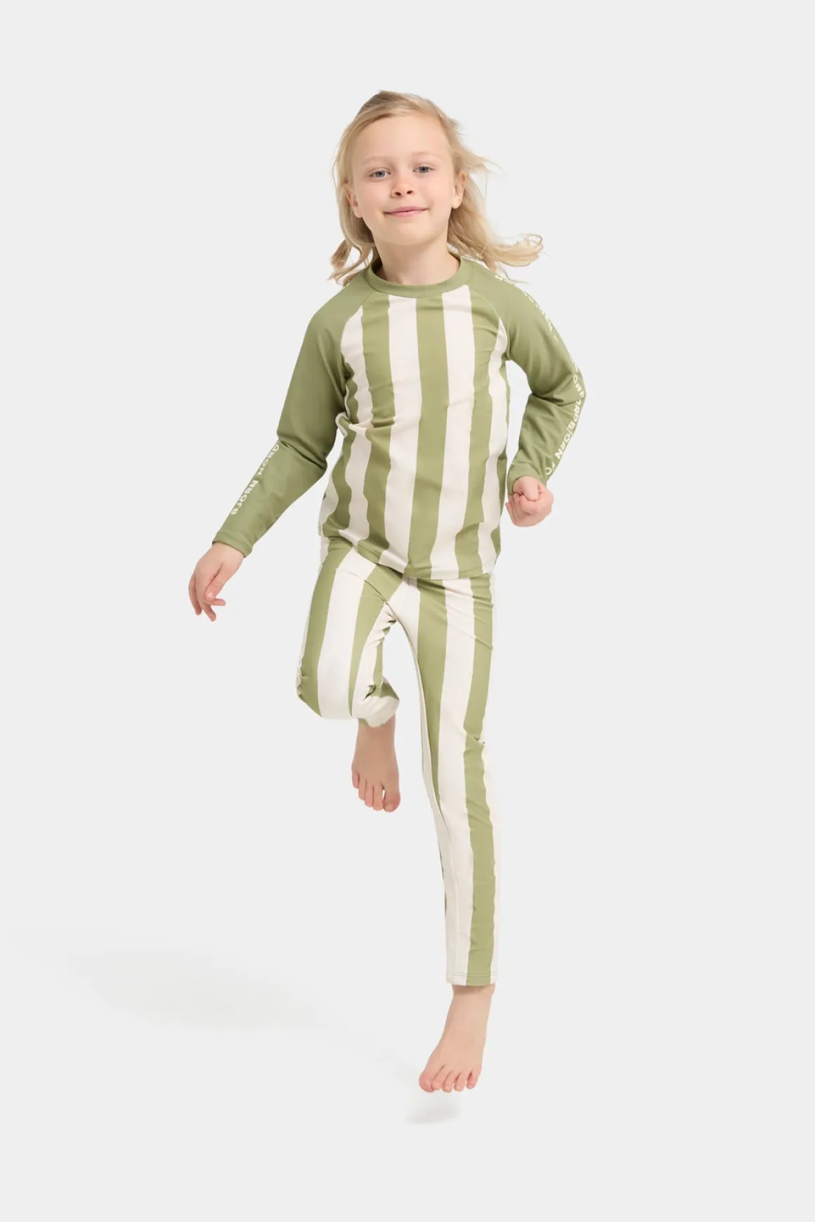 Nordbjörn Sandhamn UV-Sæt, Green Stripe