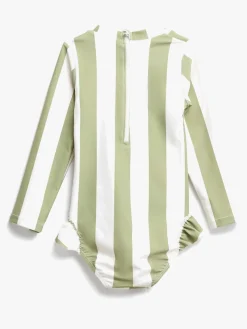 Nordbjörn Sandsjön UV-Badedragt, Green Stripe