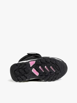Nordbjörn Snowfall Vinterstøvler, Black/Strawberry