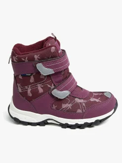Nordbjörn Snowfall Vinterstøvler, Fuschia Rabbit