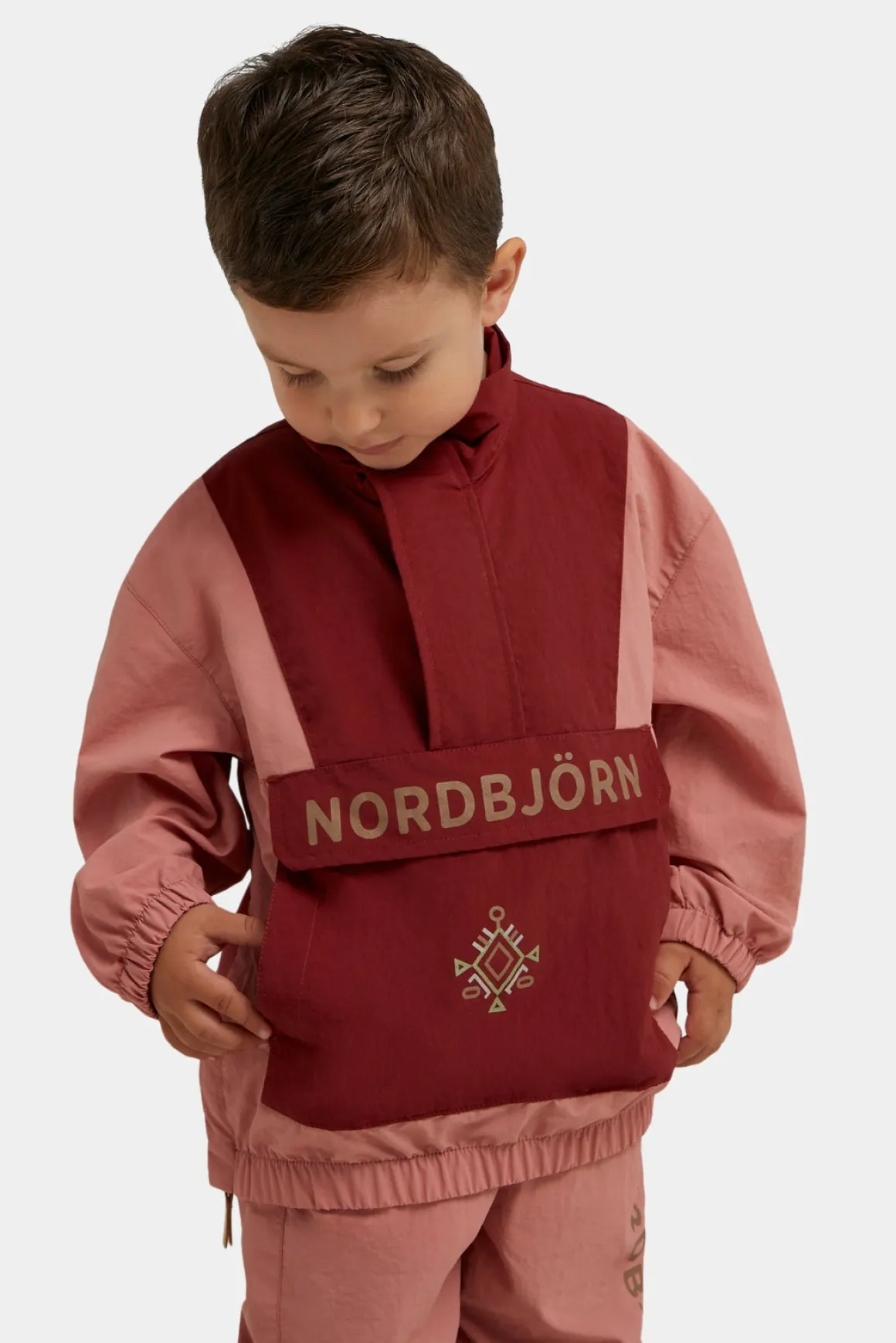 Nordbjörn Stomslyckan Vind- og vandafvisende Sæt, Rose Dawn/Madder Brown