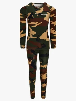 Nordbjørn Verbier Skiundertøj Bamboo, Camo Classic