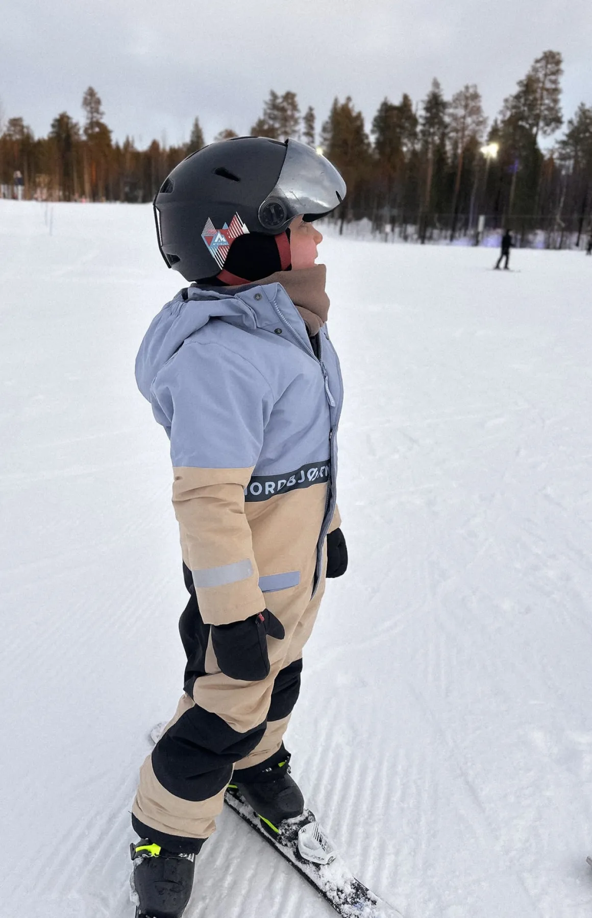 Nordbjørn Whistler Flyverdragt, Infinity/White Pepper