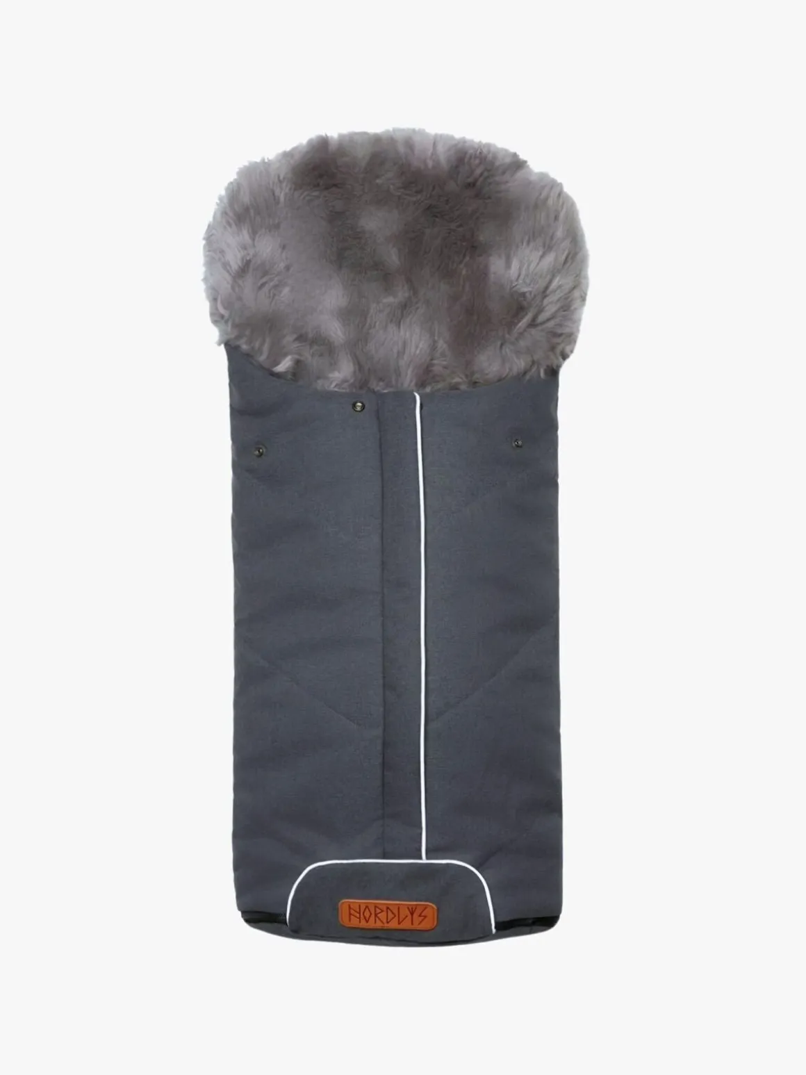 Nordlys Saga Lammeskindskørepose, Grey