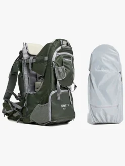 North 13.5 Adventure Plus Bærestol inkl Regnslag, Forest Green