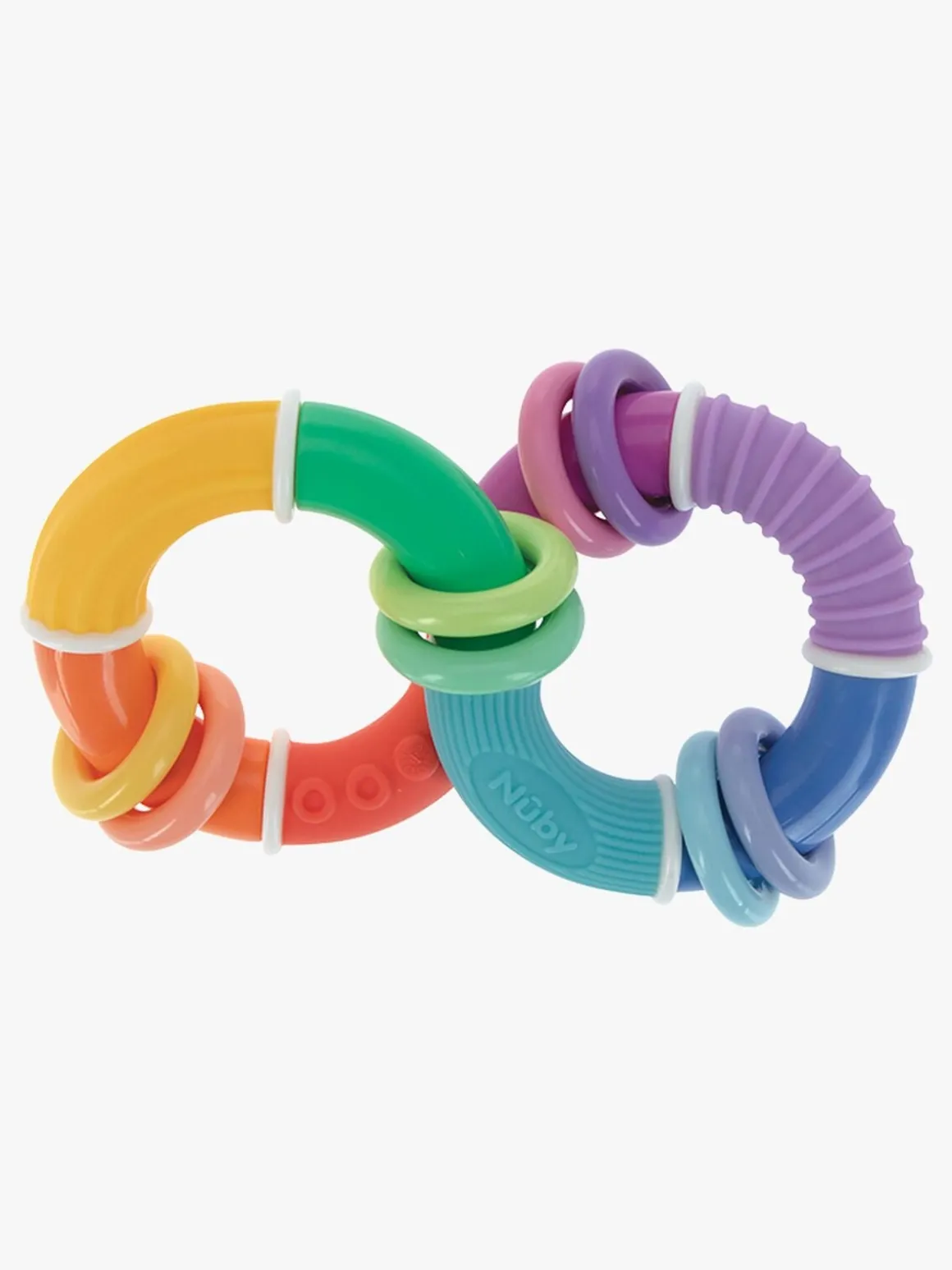 Nuby Twist Aktivitetslegetøj Rangle & Bidering