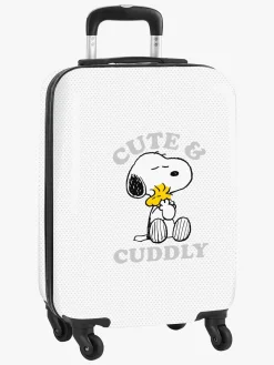 Nuser Kabin Kuffert 40L Friends Forever, Hvid