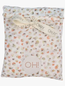 Oh, Poppy! Vega Musselin Sengesæt Tremmeseng 70x80, Poppy Fresh Vanilla