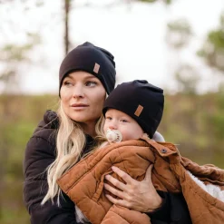 OICAN Wear Fleeceforet Hue med Hovedbeskyttelse, Black