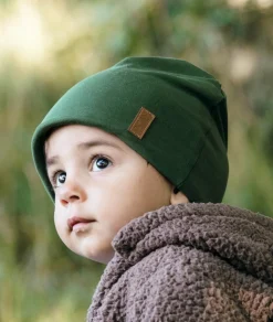 OICAN Wear Fleeceforet Hue med Hovedbeskyttelse, Green