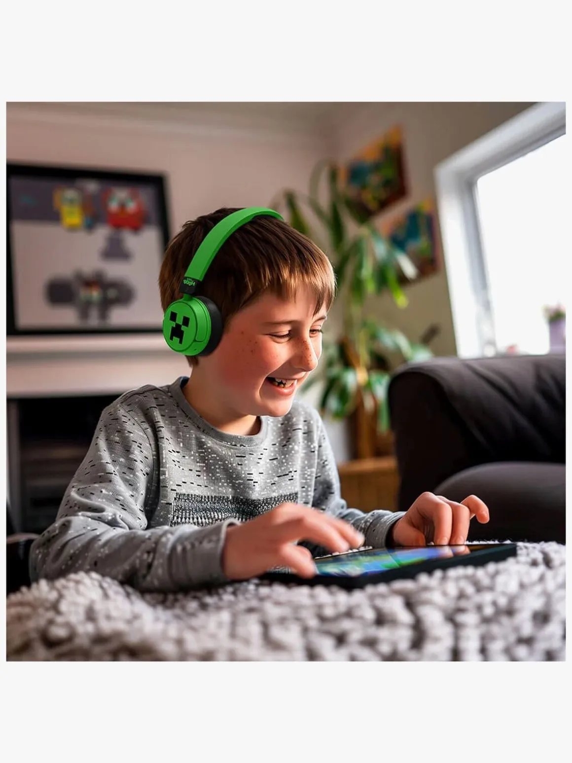 OTL Minecraft On-Ear Høretelefoner 85/95dB