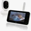 Padwico V8 Babyalarm med Opladeligt Batteri, White