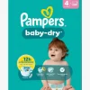 Pampers Baby Dry Bleer Str. 4 9-14 kg XXL 120-pak
