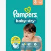 Pampers Baby Dry Bleer Str. 3 6-10 kg MB 136-pak