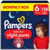Pampers Baby Dry Night Pants Bleer Str. 6 15+ kg 138-pak