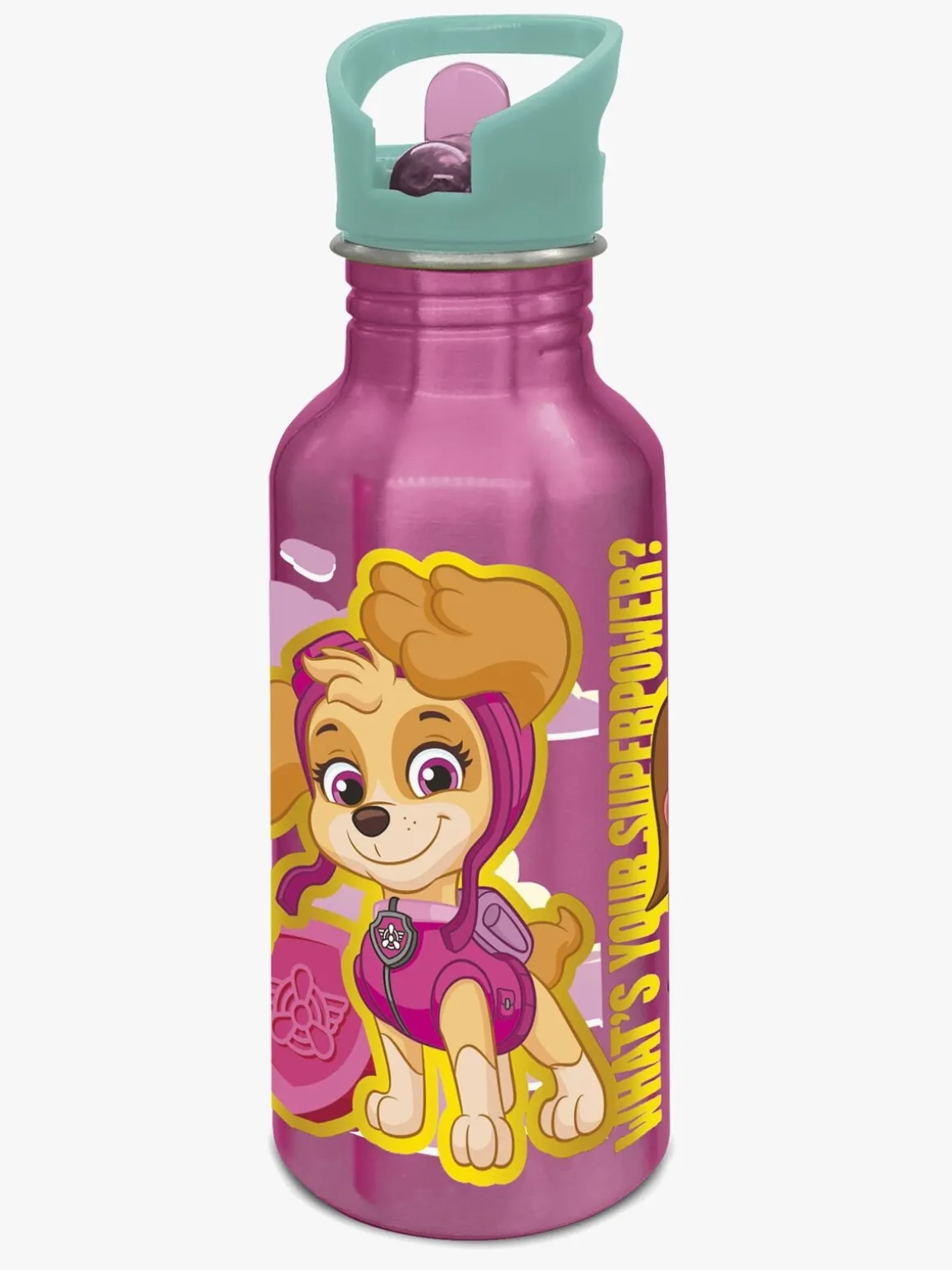 Paw Patrol Girls Aluminium Drikkedunk 545ml, Pink