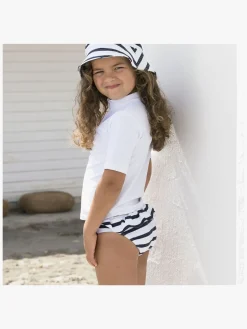 Petit Crabe Zoe Bikinitrusser 3-pak, Blå/Hvid