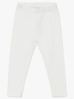 Petite Chérie Atelier Arielle Leggings 2-pak, White/Lavender