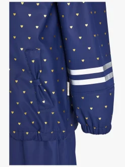 Petite Chérie Atelier Cleo Regnsæt, Crown Blue Mini Hearts