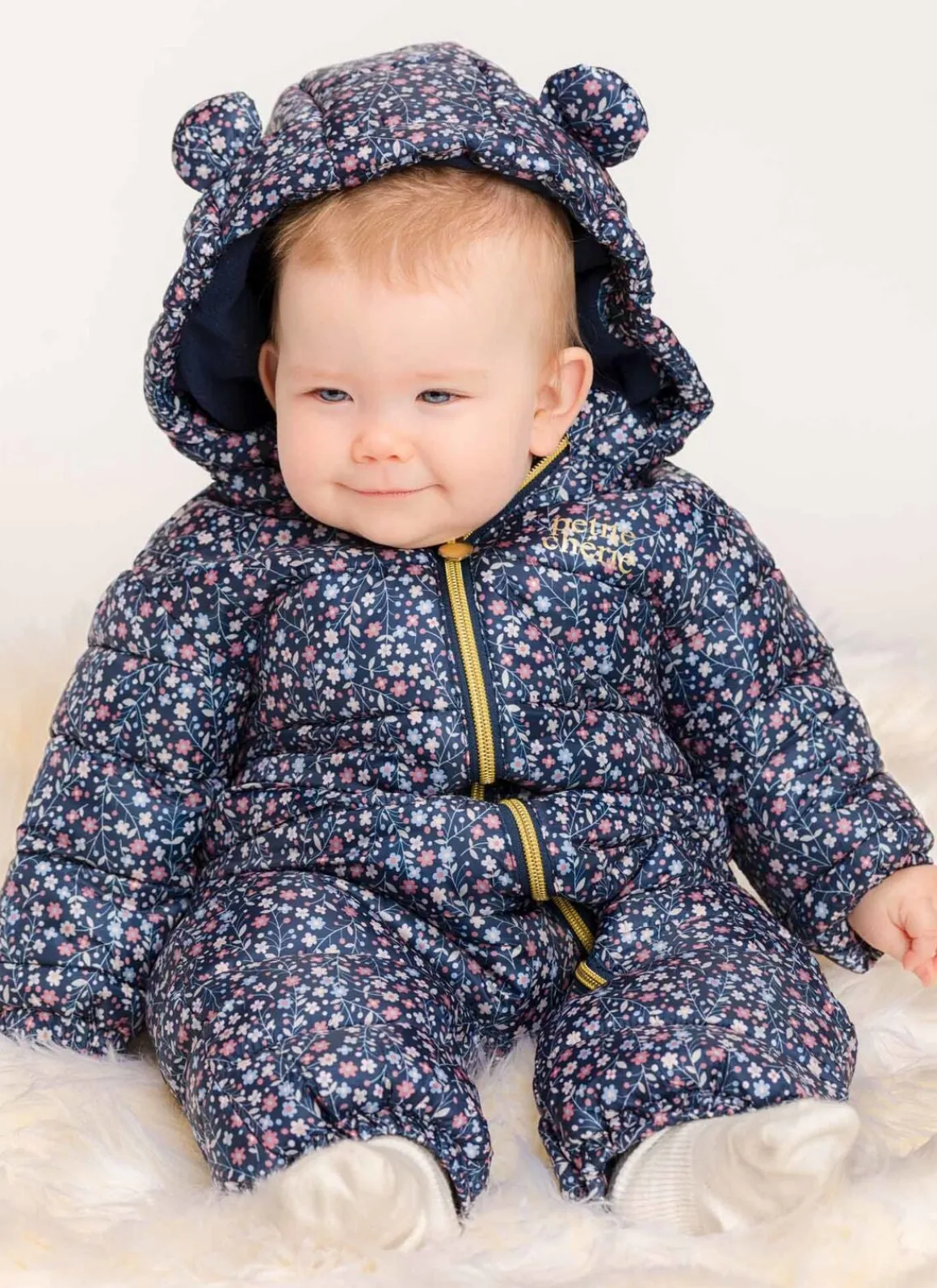 Petite Chérie Atelier Elise Køredragt, Navy Flower