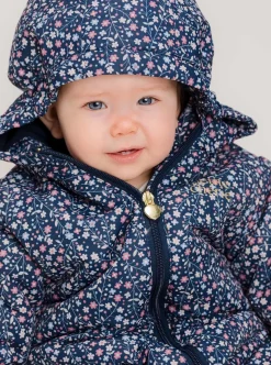 Petite Chérie Atelier Gisele Køredragt, Navy Small Flower