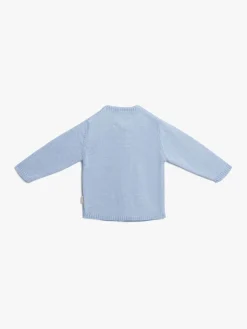 Petite Chérie Atelier Margit Babytrøje, Light Blue/Dusty Blue