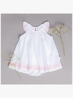 Petite Chérie Atelier Vere Kjole, White/Pink