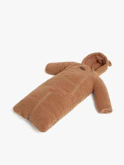 Petite Chérie Blanche Kørepose 2-in-1 Teddy, Mocha Mousse