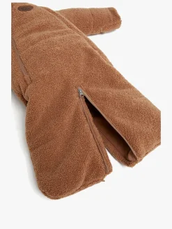 Petite Chérie Blanche Kørepose 2-in-1 Teddy, Mocha Mousse