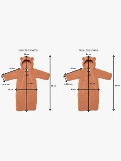 Petite Chérie Blanche Kørepose 2-in-1 Teddy, Mocha Mousse