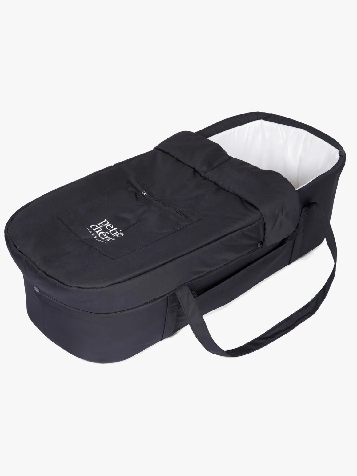 Petite Chérie Solide+ Klapvogn inkl. Babylift, Black/Grey Melange