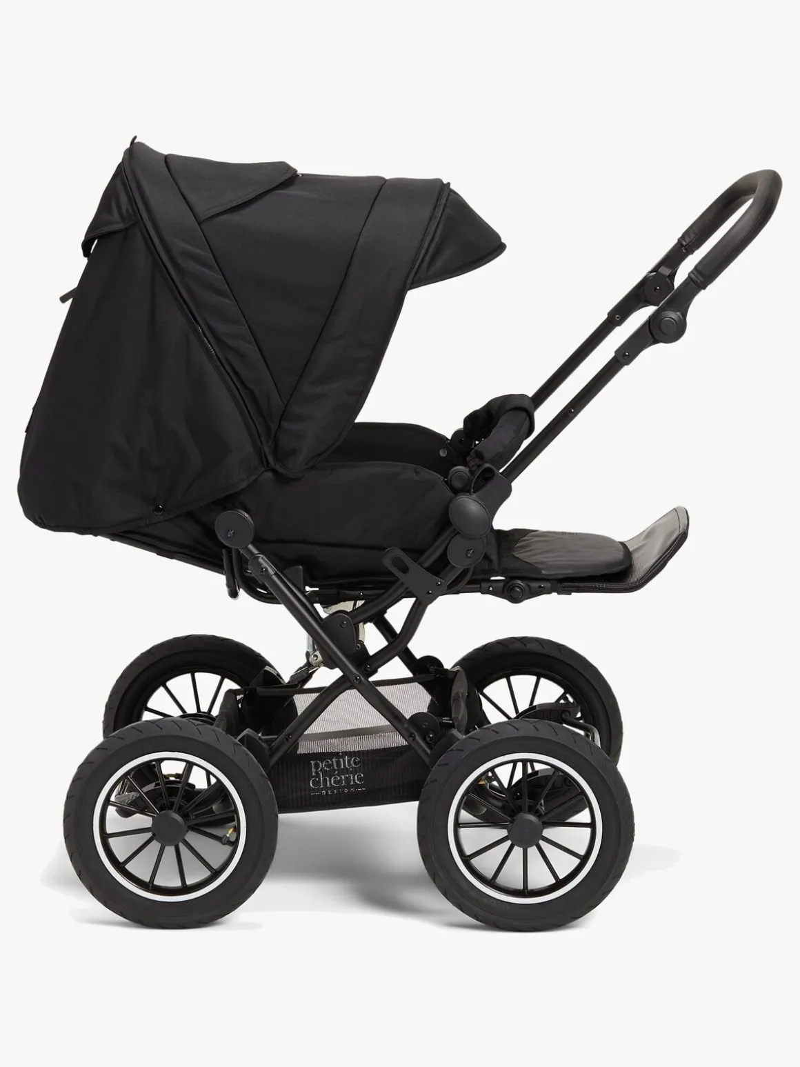 Petite Chérie Solide+ Kombivogn, Black/Black