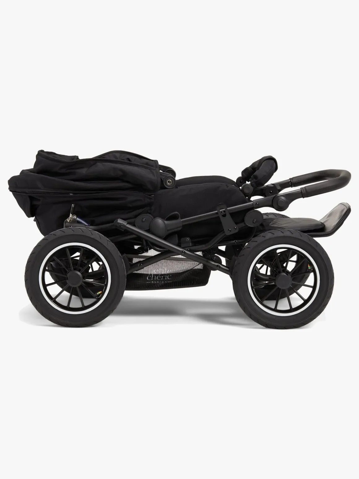 Petite Chérie Solide+ Kombivogn, Black/Black