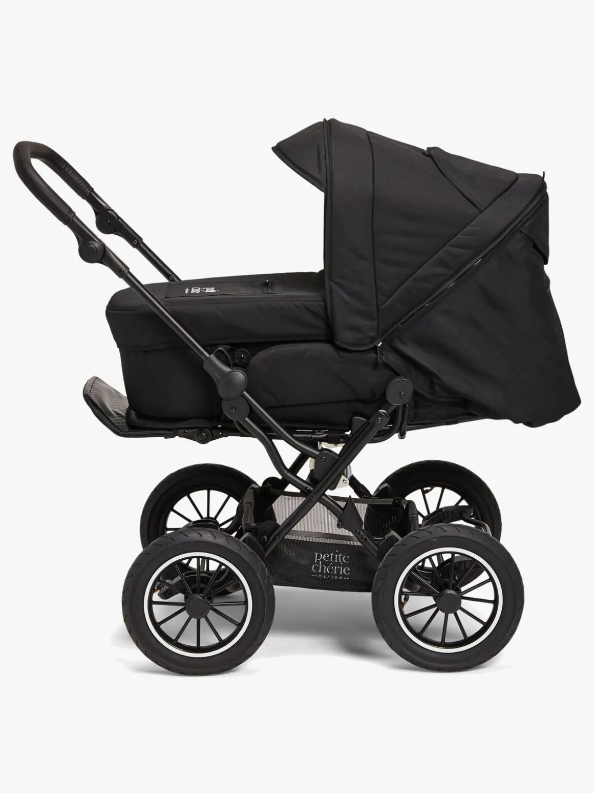 Petite Chérie Solide+ Kombivogn, Black/Black