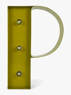 Petite Déco Bogstavlampe P, Guld
