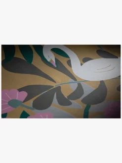 Petite Déco Tapet Swan, Guld