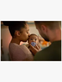 Philips Avent Curved Soothie 0-6 mdr., Blå