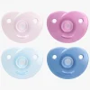 Philips Avent Soothie Sut 0-6 mdr., Lyserød/Blå