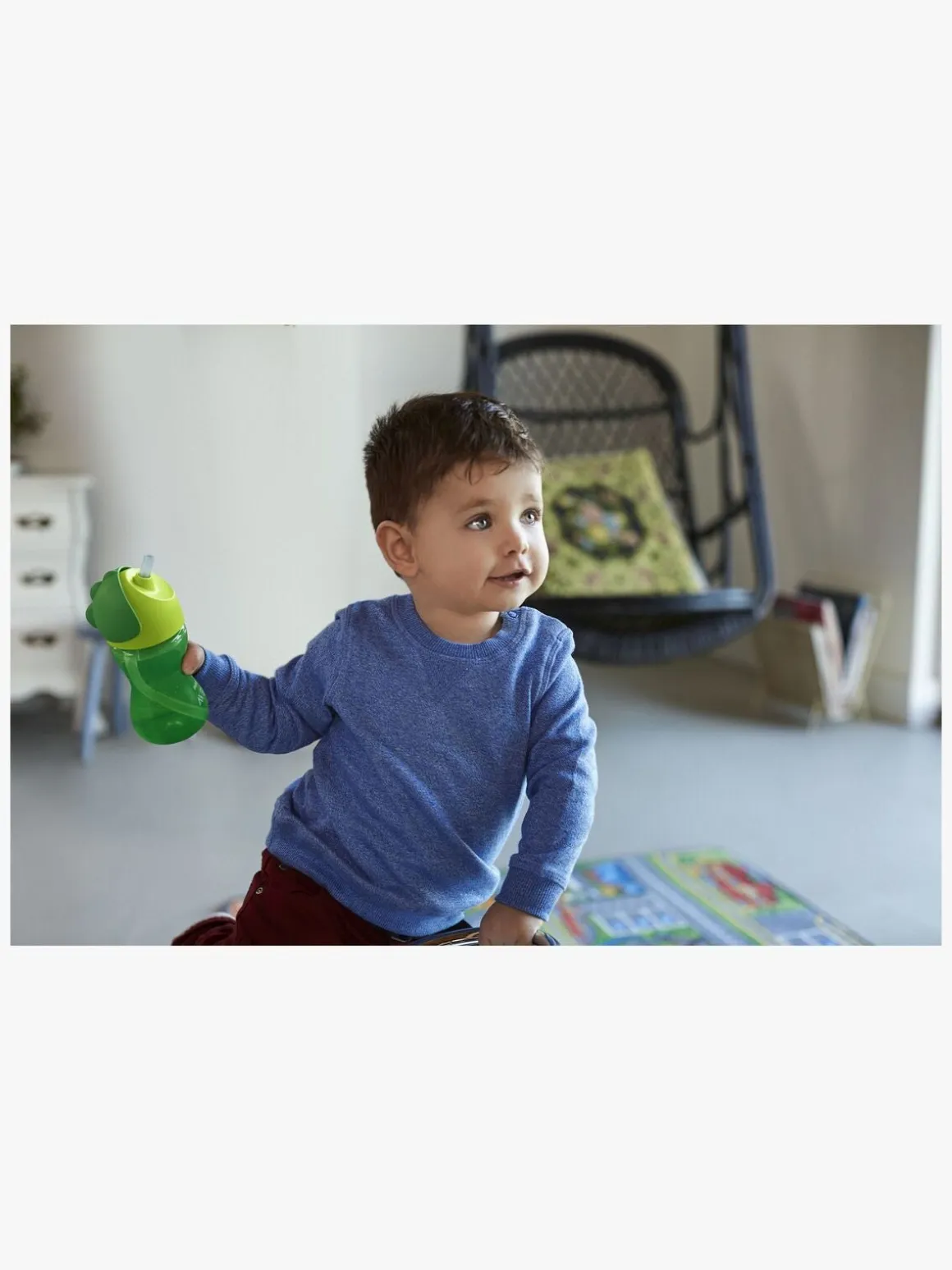 Philips Avent Sugerørskop 300ml, Grøn