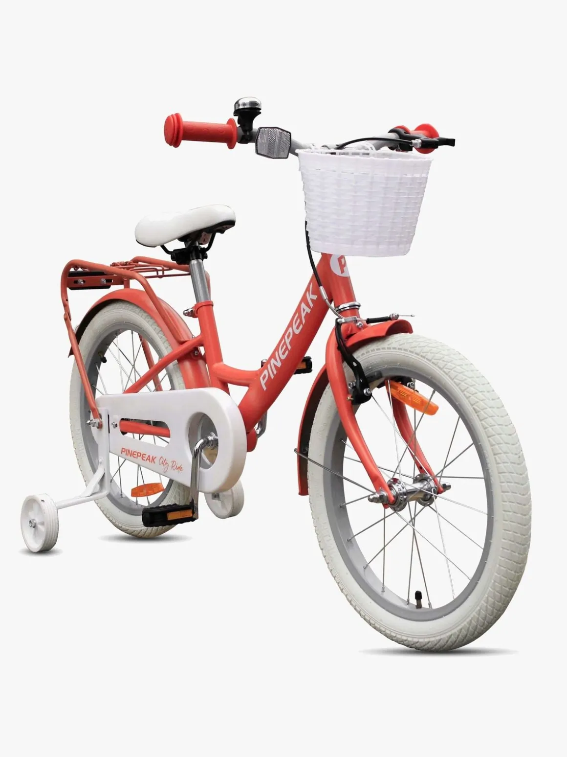 Pinepeak Daisy Børnecykel 18 Tommer, Rød