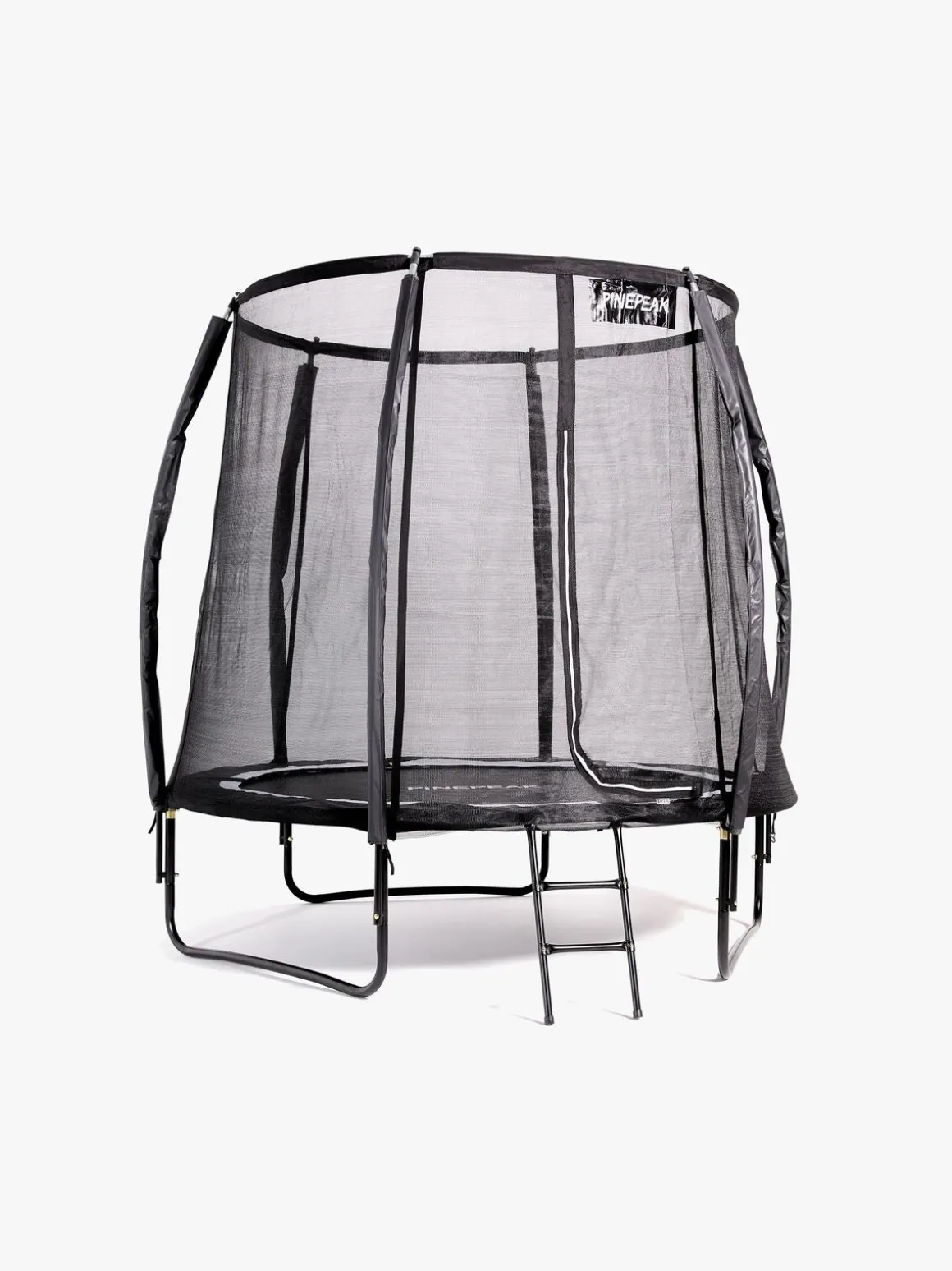 Pinepeak Lantern Trampolin inkl. Sikkerhedsnet 244 cm, Sort