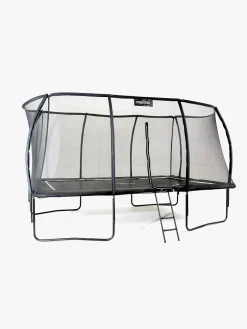 Pinepeak Rektangel Trampolin inkl. Sikkerhedsnet 439x286 cm, Sort