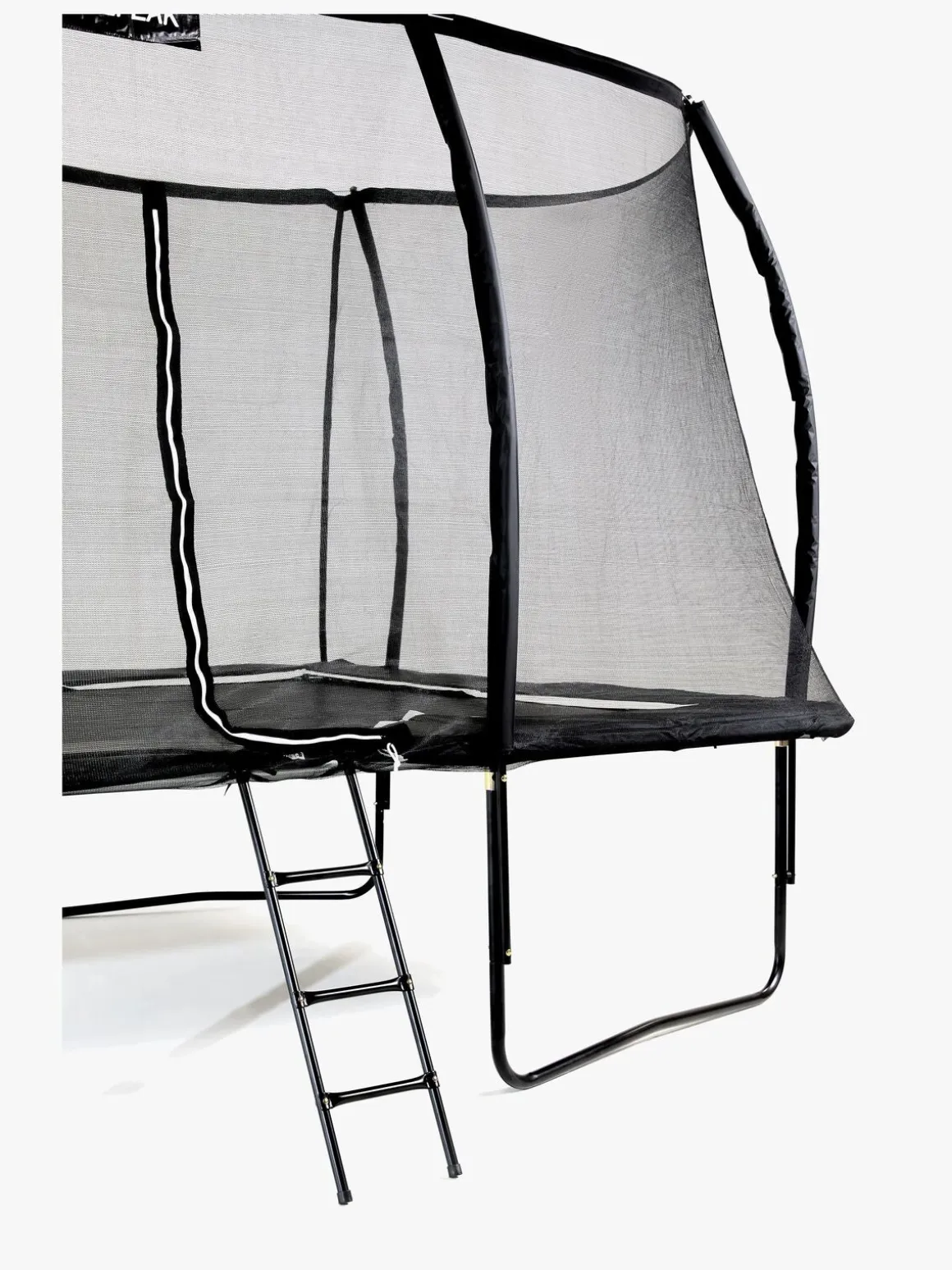 Pinepeak Rektangel Trampolin inkl. Sikkerhedsnet 439x286 cm, Sort