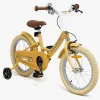 Pinepeak Retro City Børnecykel 16 Tommer, Gul