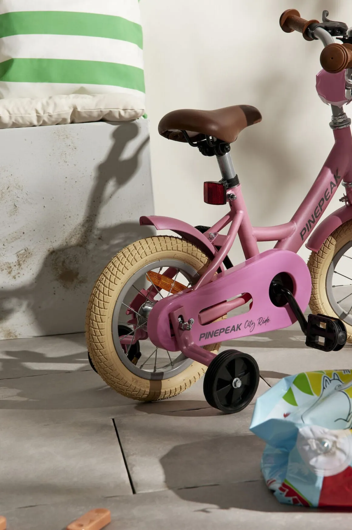 Pinepeak Retro City Børnecykel 12 Tommer