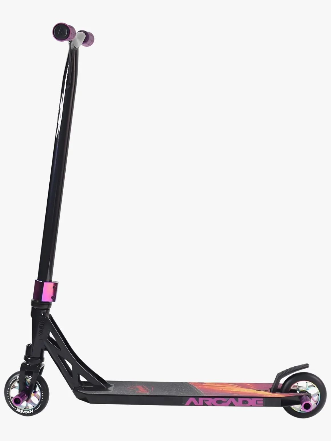 Pinepeak Stunt Løbehjul, Sort/Neokrom