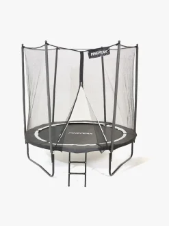 Pinepeak Trampolin inkl. Sikkerhedsnet 244 cm, Sort