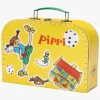 Pippi Langstrømpe Kuffert 25 cm, Gul
