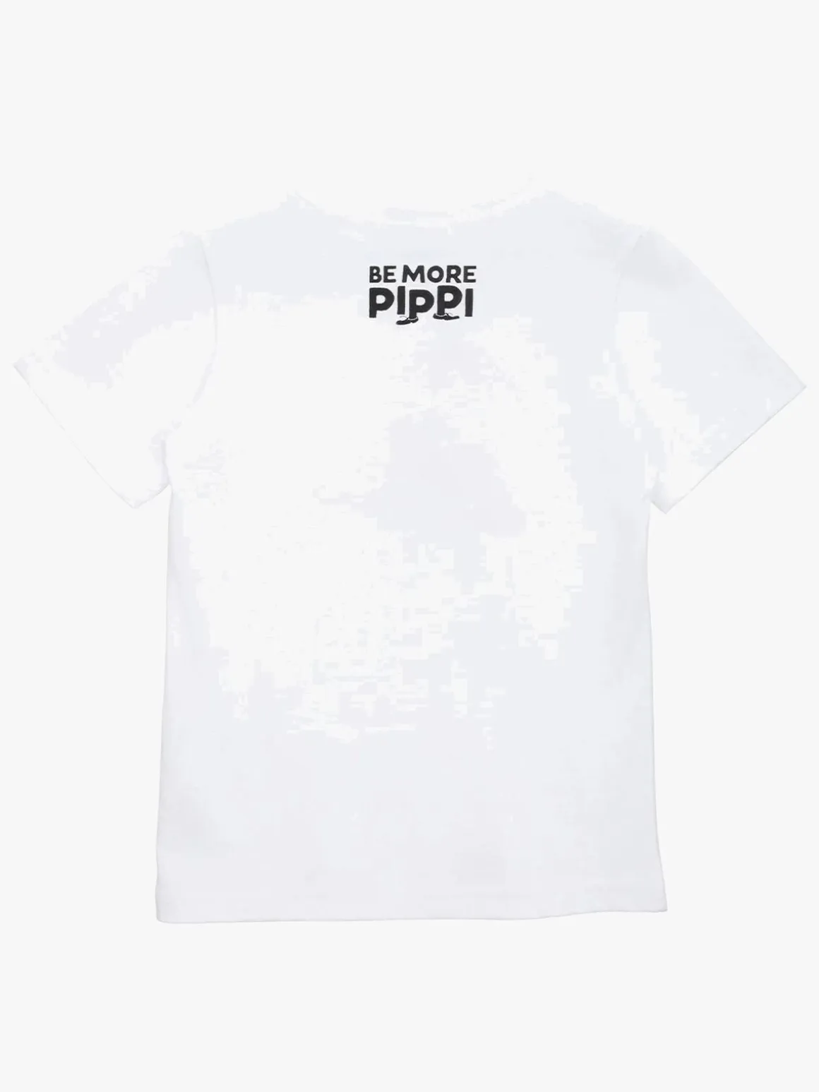 Pippi Langstrømpe Modig T-shirt, Hvid